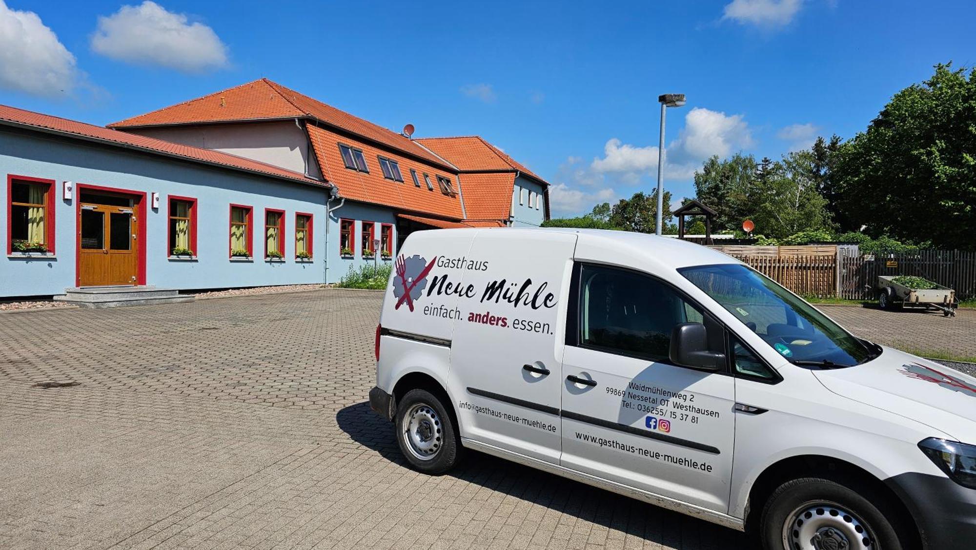 Gasthaus Neue Muehle Westhausen (Gotha) Exterior foto